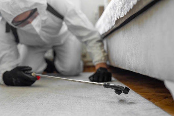 Professional Pest Control technician working in Minden, NE